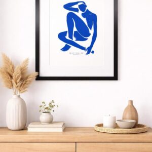 Henri Matisse Blue Nude Art Print – Framed Minimalist Poster